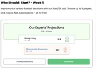 Who should you start? (Sportskeeda fantasy start/sit optimizer)